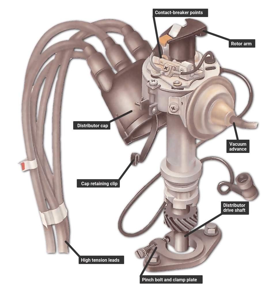 Removing And Refitting The Distributor How A Car Works